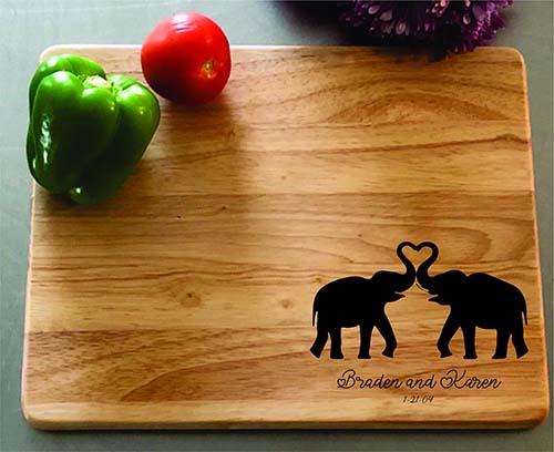 Elephant Love Cutting Boards