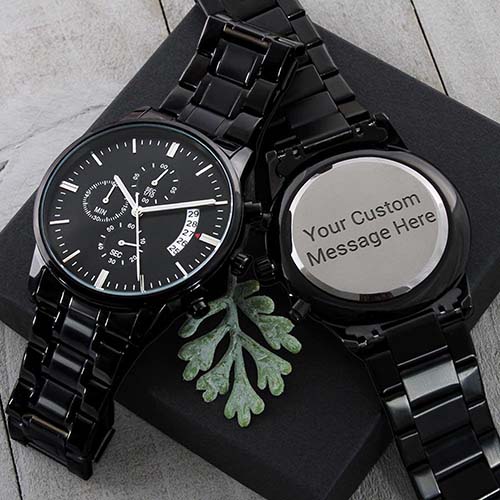 Engraved Watches for Men