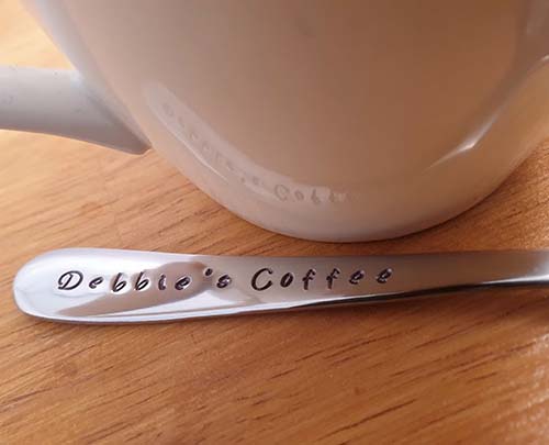 Personalized Coffee Spoon - 16th Anniversary Gifts