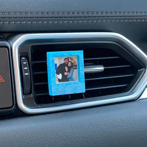 Photo Resin Car Vent Clip - Personalized Gifts for Him