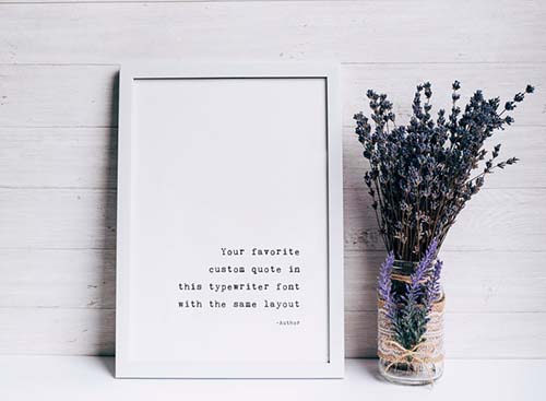 Printed Favorite Quote - Personalized Gifts for Him