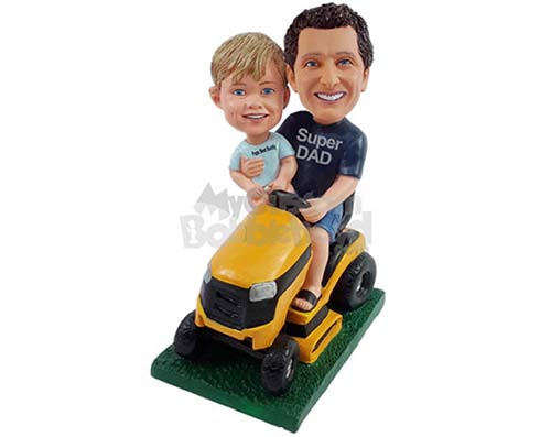 Custom Super Dad Bobblehead - Personalized Gifts for Him