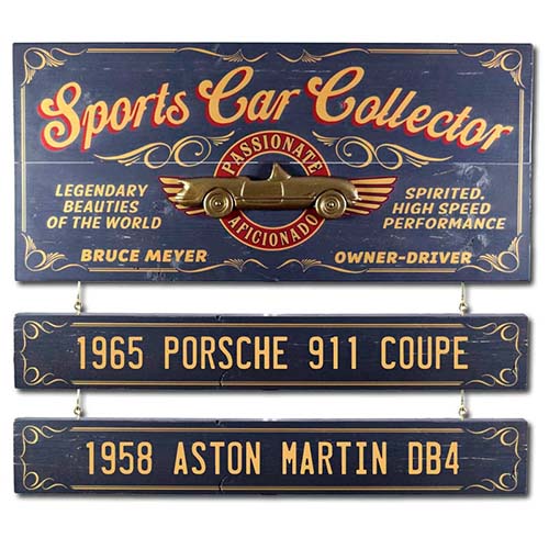 Vintage Sports Card Collector Sign - Personalized Gifts for Him