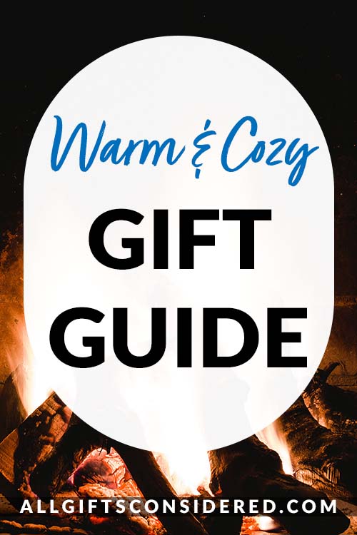 Warm & Cozy Gift Ideas - Pin It Image