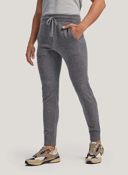 Tapered Cashmere Joggers
