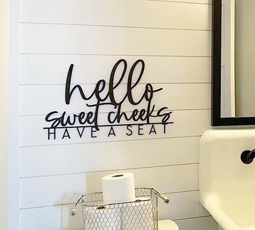 Hello Sweet Cheeks - Bathroom Gifts