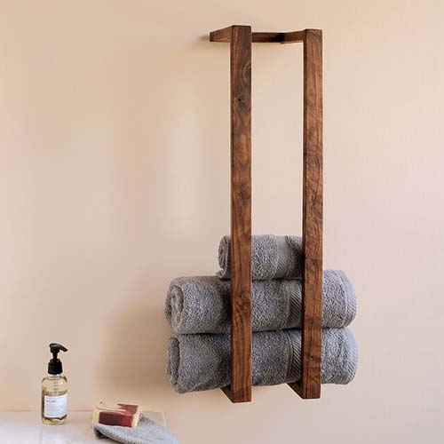 Minimalistic Towel Storage - Bathroom Gifts