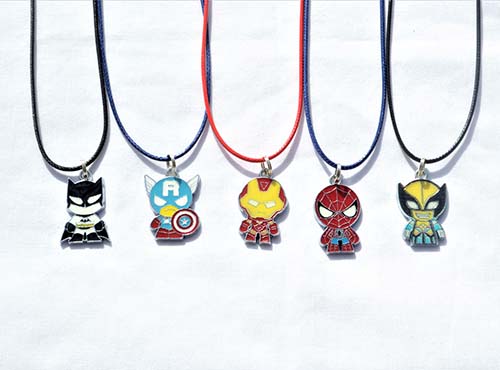 Superhero Necklaces