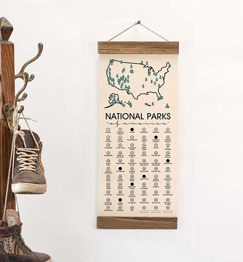 National Park Checklist - Outdoor Gifts