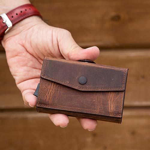 Personalized Men's Wallet - Stocking Stuffers for Men
