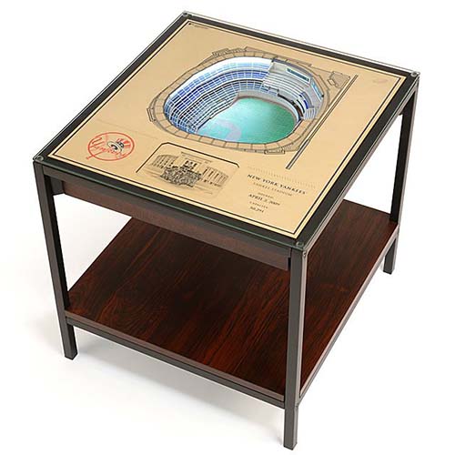 Baseball Stadium Light End Table