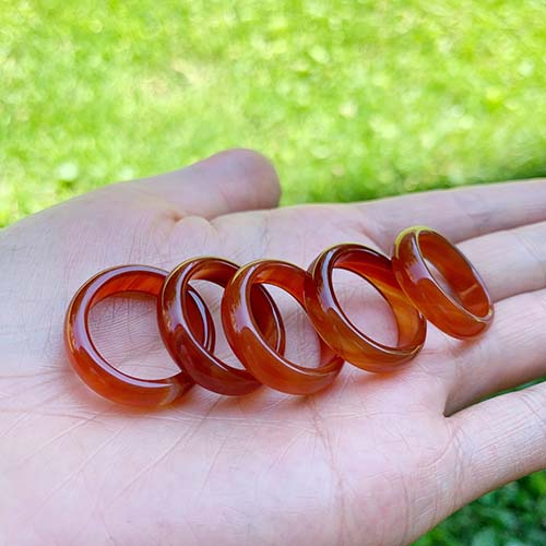 Carnelian Rings