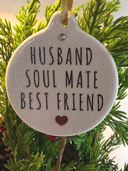 Soulmate Ornament - 18th Anniversary Gifts