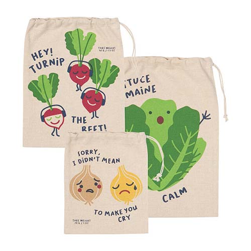 Funny Plastic Free Produce Bags