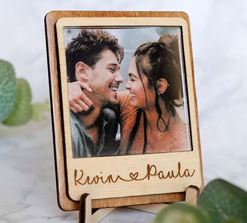 Wooden Picture Frame - Cute Gifts for Girlfriends