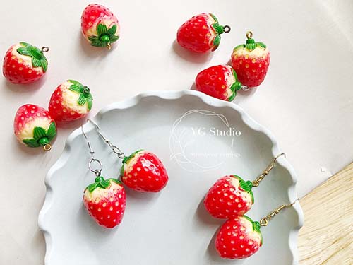 Strawberry Earrings - Cute Gifts for Girlfriends