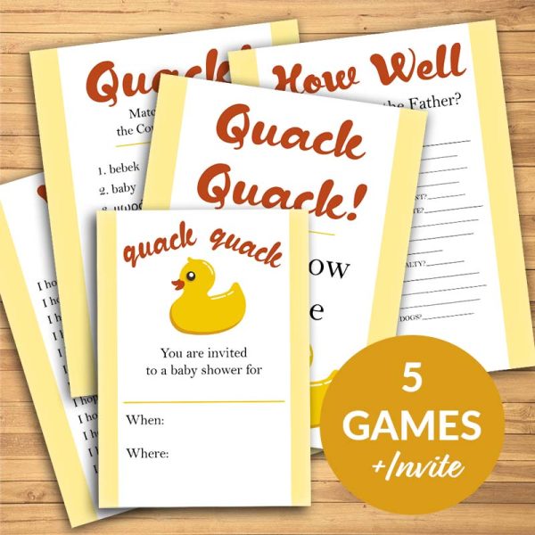 Main Photo - Ducky Baby Shower Party Games