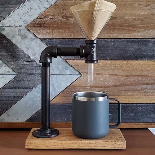 Industrial Pour Over Coffee Maker - Unique Gifts for Boyfriends