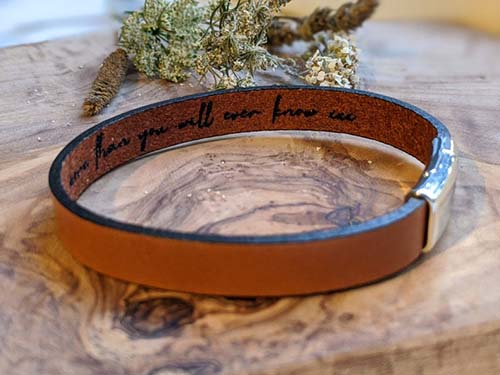 Secret Message Bracelet - Unique Gifts for Boyfriends