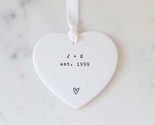 Personalized Minimalistic Ornament