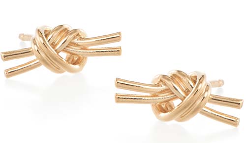 Sustainable Gold-Plated Brass Earrings - 21st Anniversary Gifts