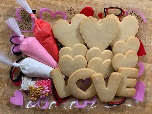 Love & Hearts DIY Sugar Cookie Kit