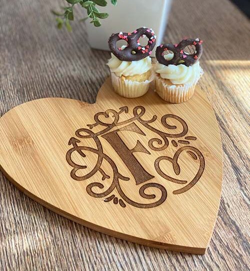 Heart Shape Charcuterie Board