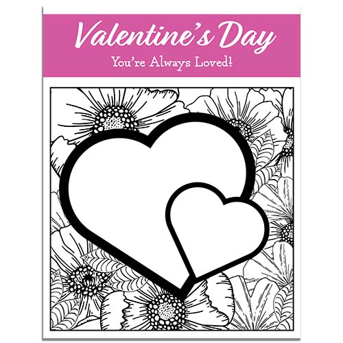 Valentine's Day Coloring Page Number 2