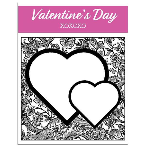 Valentine's Day Coloring Page Number 1