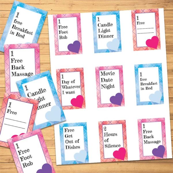 Valentine's Day Coupon Sheet - Main Photo