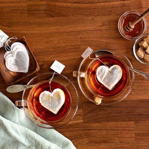 Heart Shaped Tea Bags