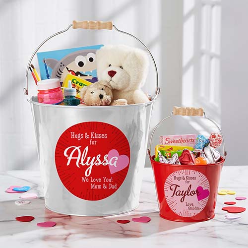 Personalized Treat Bucket - Valentine’s Day Gifts