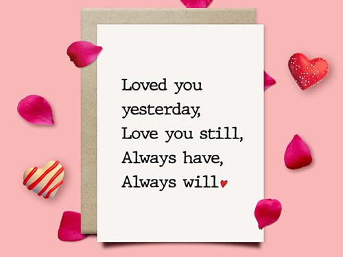 Valentine's Day Cards - Love You...