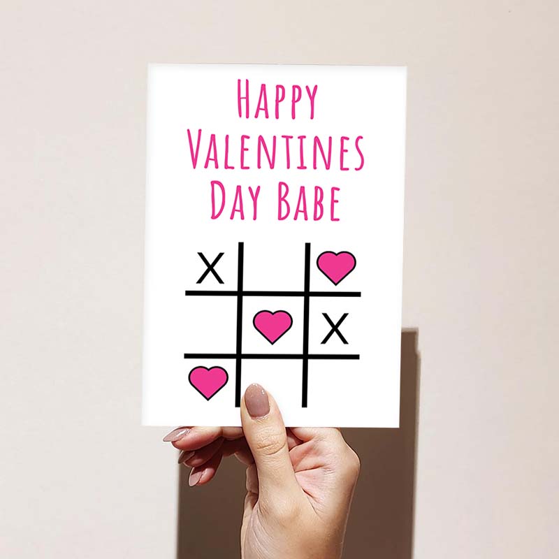 Main Temp Photo - Winning the Game Valentine's Day Card