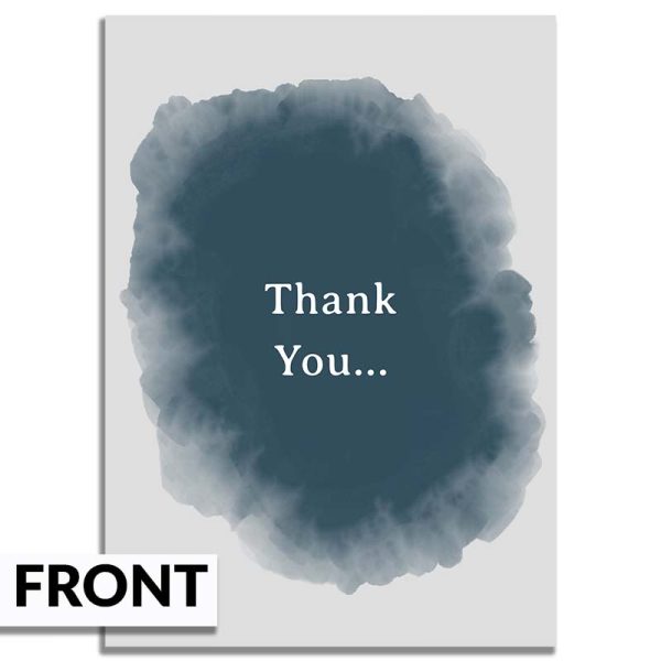 Front Side - Printable Thank You Card