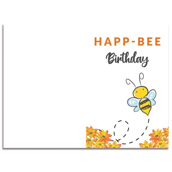 Happ-Bee Birthday Card Image Two