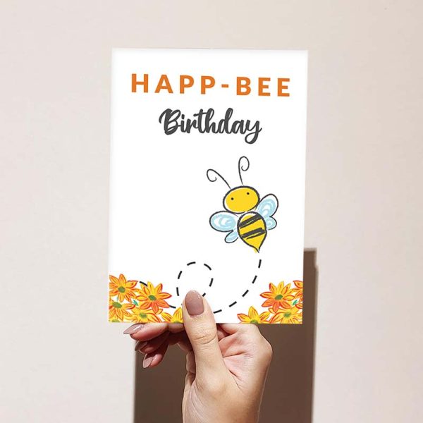Happ-Bee Birthday Card