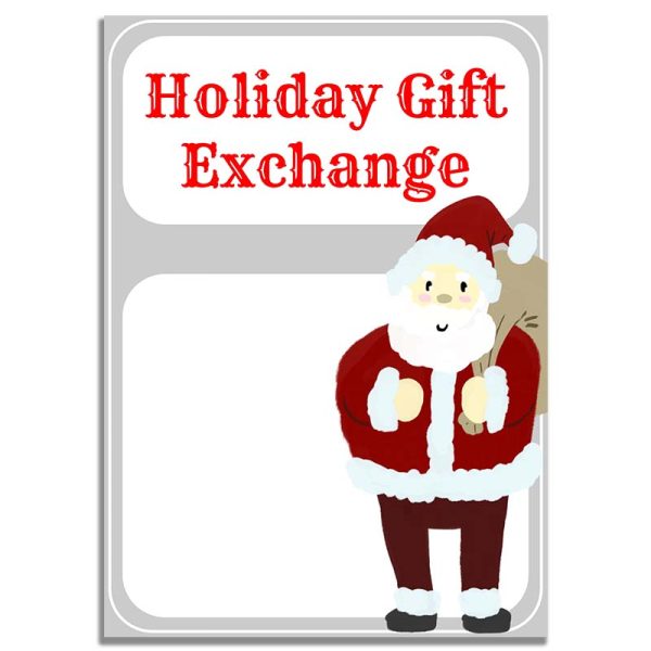Holiday Gift Exchange Party Invites