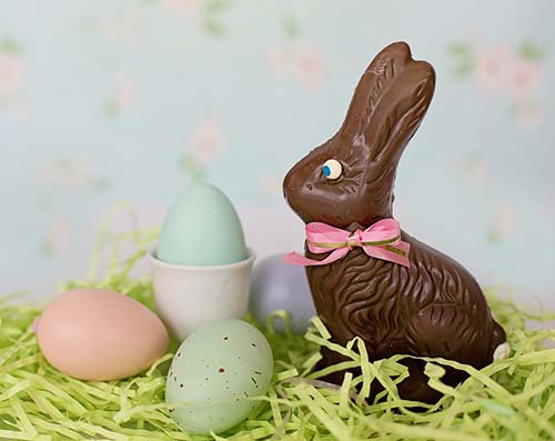 Chocolate Easter Bunny - Easter Basket Stuffers
