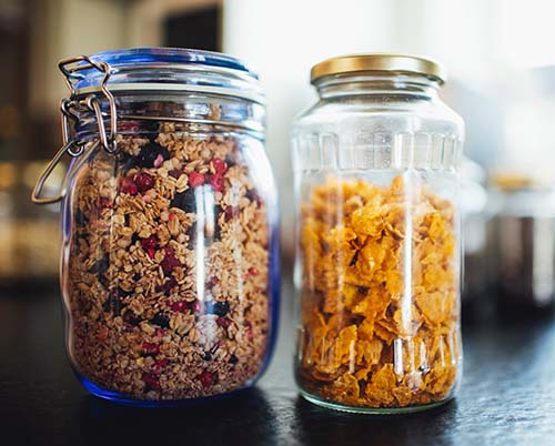 Ingredient Filled Jars for Baking - Easter Basket Stuffers