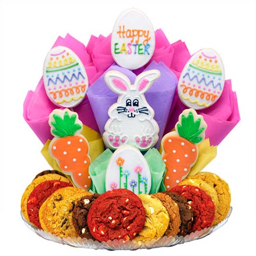 Happy Easter Cookie Tray