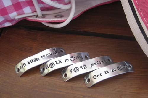 Hole in One Golf Shoe Tags