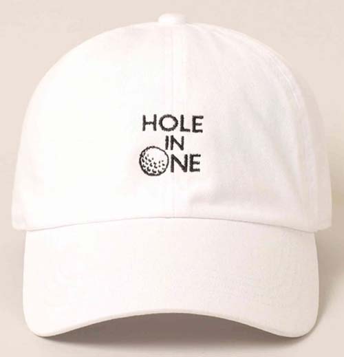 Hole in One Golf Hat