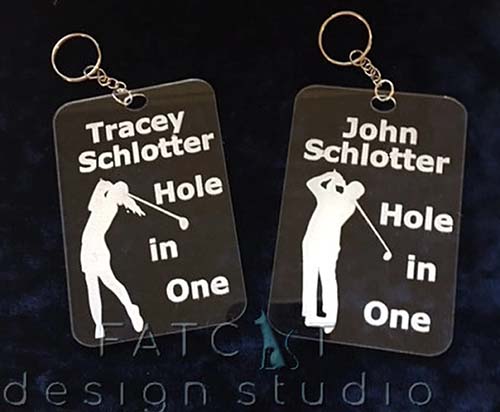 Personalized Golf Bag Tag - Hole in One Gifts