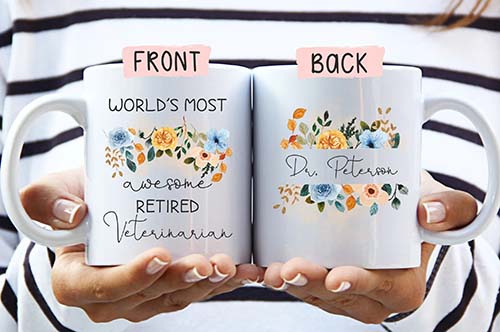 Retired Vet Mug - Veterinarian Gifts