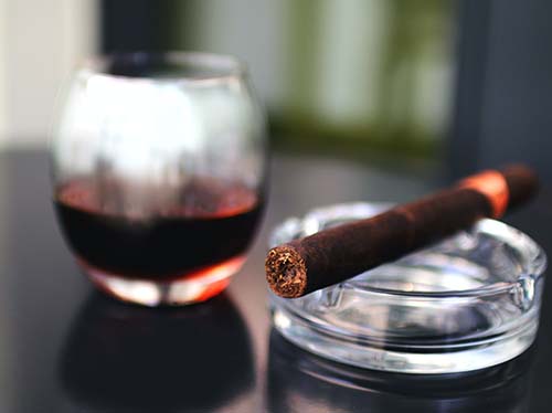 Celebrate the Upcoming Wedding with Drinks and Cigars