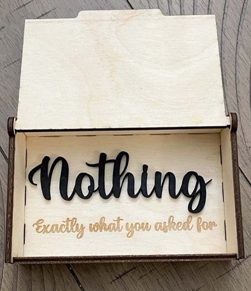 Gift of Nothing - Box