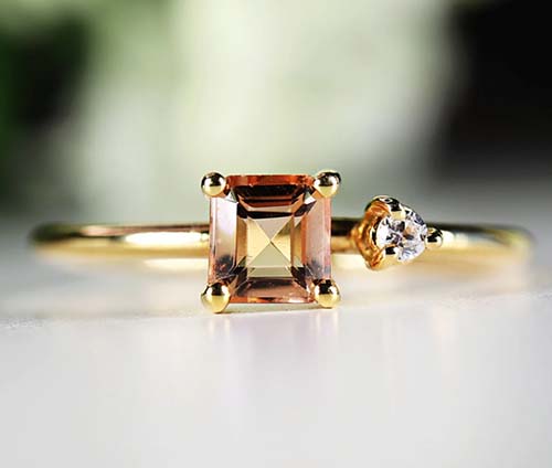 Imperial Topaz Ring