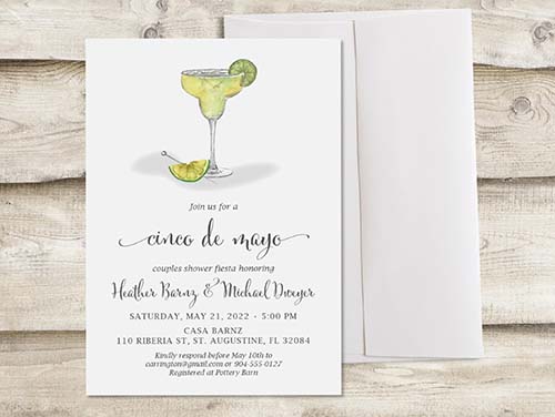 Bridal Shower Invite - Cinco de Mayo Party Ideas