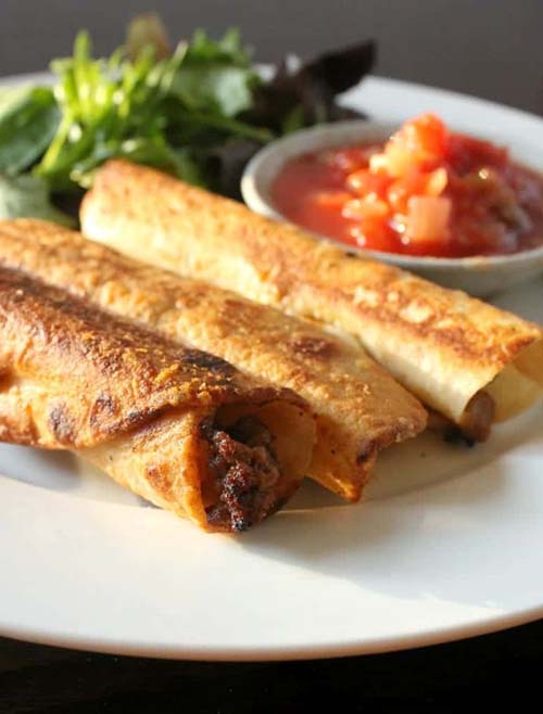 Classic Ground Beef Taquitos - Cinco de Mayo Party Ideas